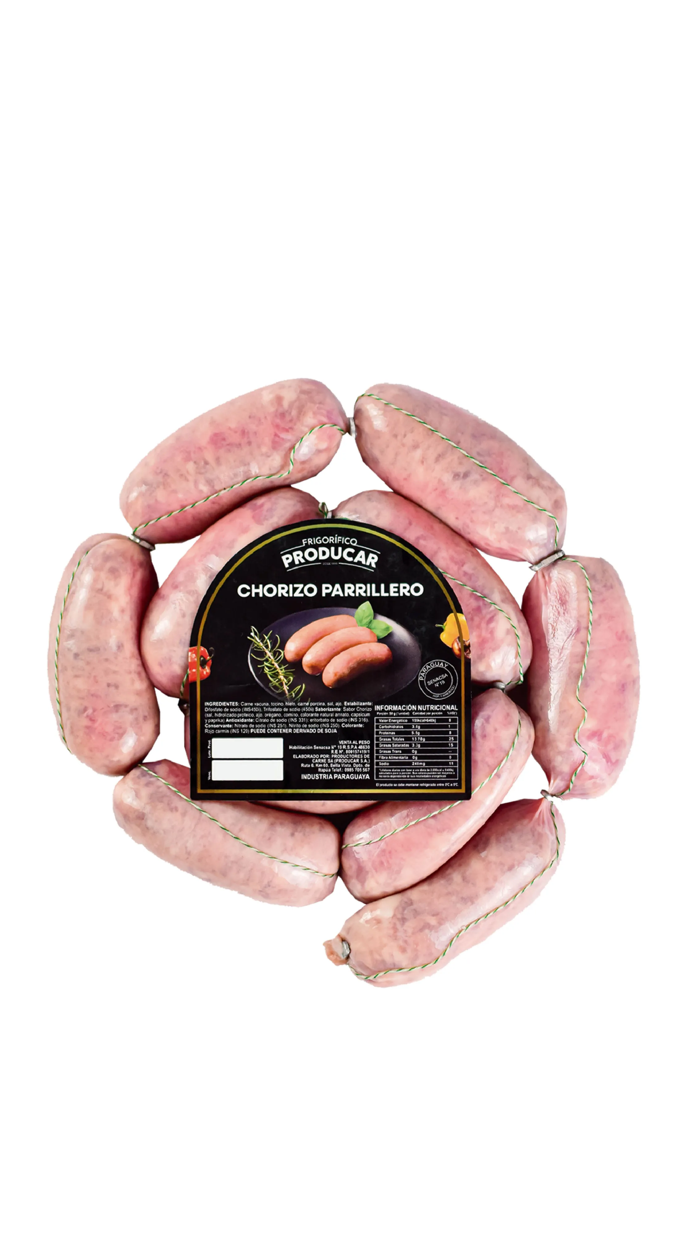 Chorizo parrillero Producar