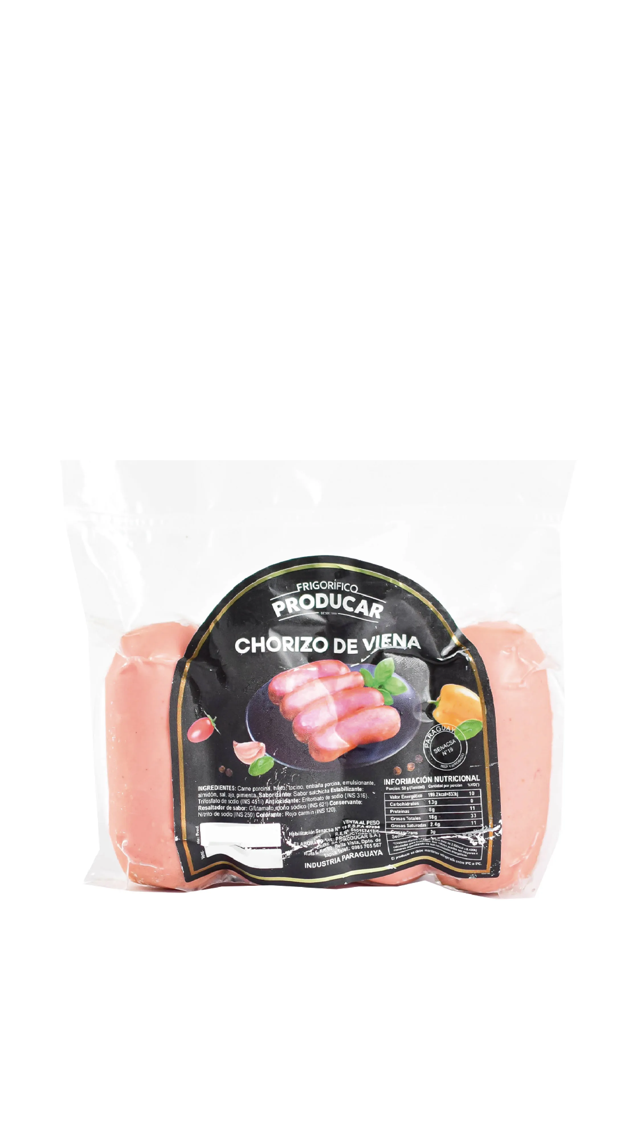 Chorizo de viena Producar
